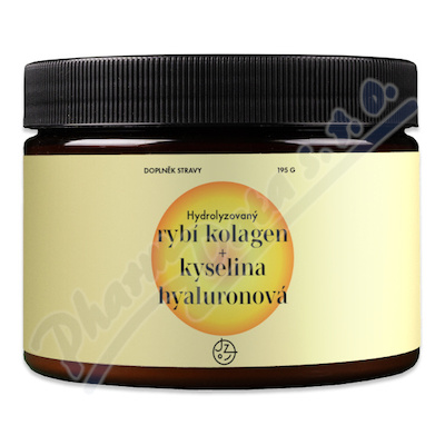 JZ Hydrolyzov.rybí kolagen+kys.hyalur.mango 195g