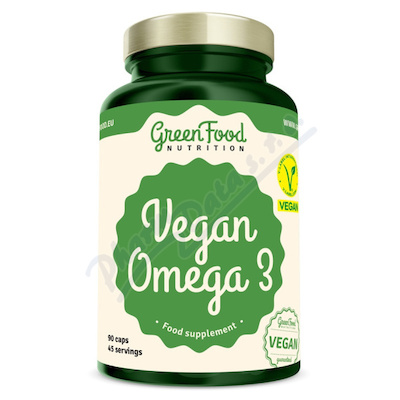 GreenFood Vegan Omega 3 cps.90