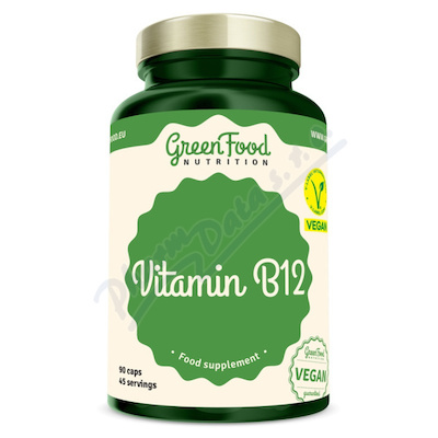 GreenFood Vitamin B12 cps.90