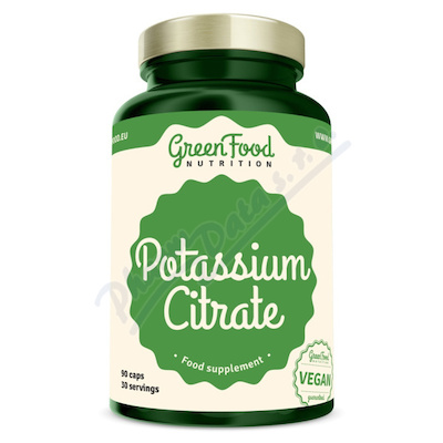 GreenFood Potassium Citrate cps.90
