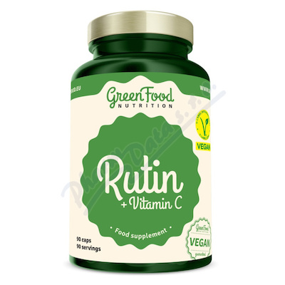 GreenFood Rutin+Vitamin C cps.90