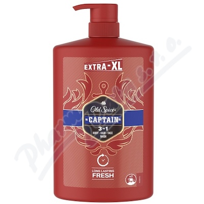 Old Spice Capt.spr.gel a šam.3v1 Fresh E-XL 1000ml