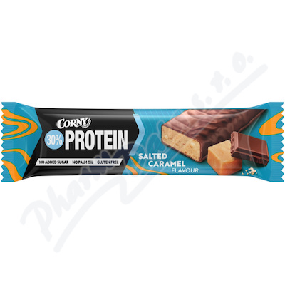 CORNY 30% PROTEIN Slaný karamel 50g