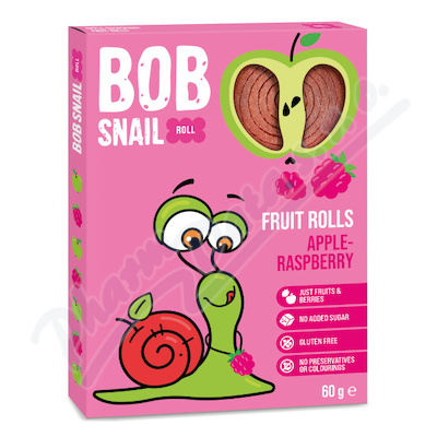 Šnek BOB ovocná rolka jablko-malina 6x10g
