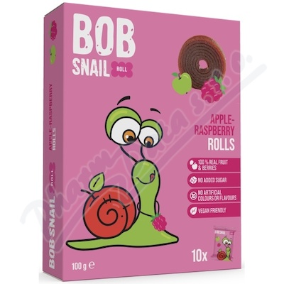 Šnek BOB ovocná rolka jablko-malina 10x10g