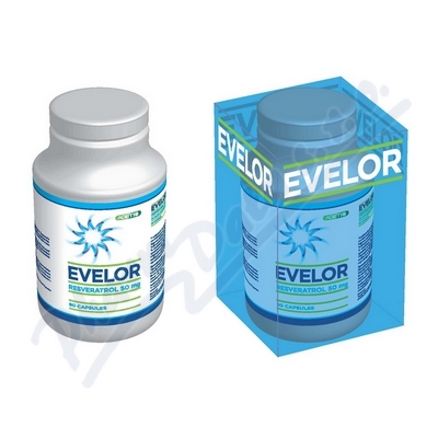 Evelor resveratrol 50 mg tob.90