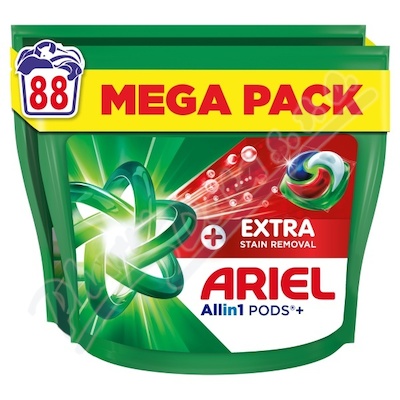Ariel Plus Extra Stain Rem.gel.kaps.na praní 88ks