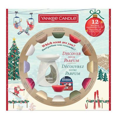 Yankee Candle dárk.sada 12 vosků a aromalampy 2025