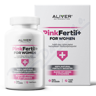 ALIVER PinkFertil+ ženská plodnost cps.90