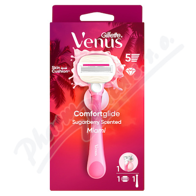 Gillette Venus ComfortGlide Miami strojek+náhr.hl.
