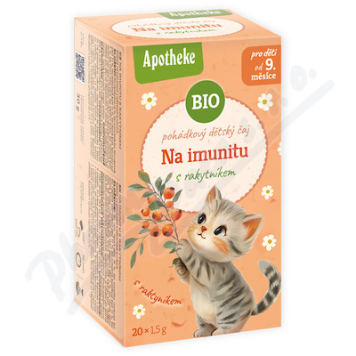Apotheke Pohádkový dětský čaj Imunita BIO 20x1.5g