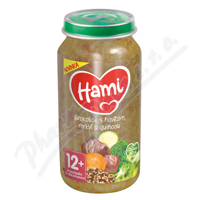 Hami Brokolice s hovězím mrkví a quinoou 250g 12m+
