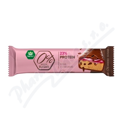Topnatur Protein tyčinka višně v čokoládě 40g