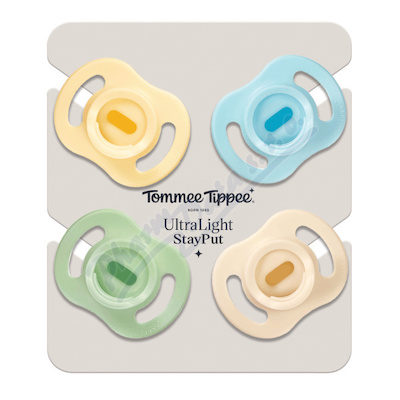 Tommee Tippee Ultra-light dudlík 0-6m Boy 4ks
