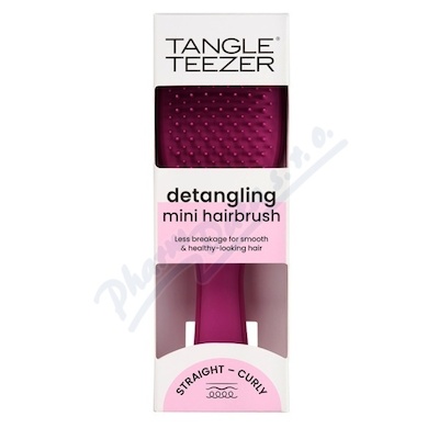 Tangle Teezer Detan.Mini Hairbr.Straig.-Curly Pink
