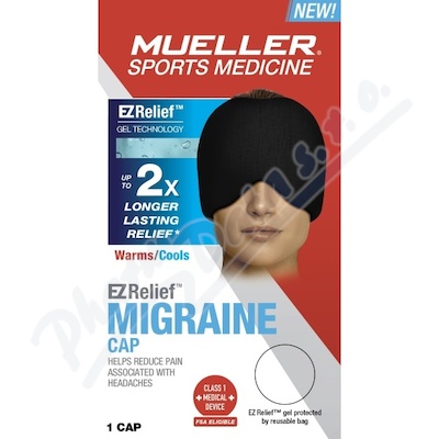 Mueller gelová čepice při bolesti hlavy
