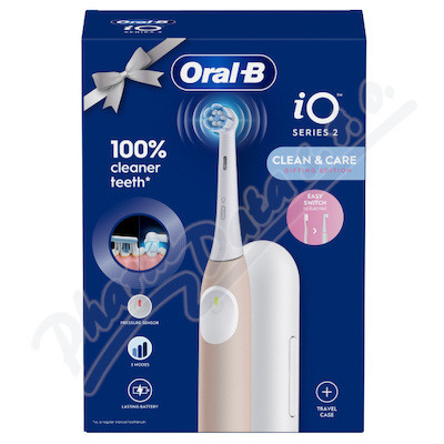 Oral-B iO Series 2 Pink elektr.kart.+c.poudr.Xmas
