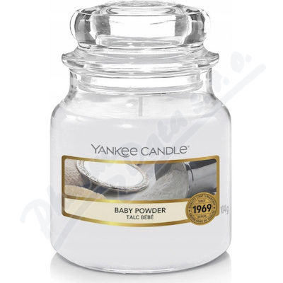 Yankee Candle Baby Powder vonná svíčka 104g