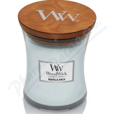 WoodWick Magnolia Birch vonná svíčka 275g