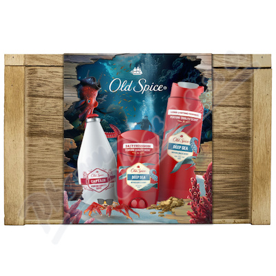 Old Spice Deep Sea Xmas dárková sada v truhle