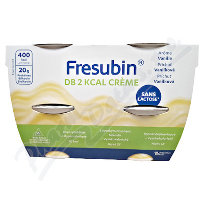 Fresubin DB 2 kcal creme vanilka por.sol.4x200g