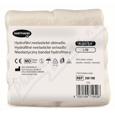 Hartmann Hydrofilní neelast.obinadlo6cmx5m 10ks