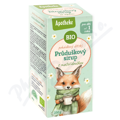 Apotheke Pohádkový průduškový sirup BIO 1+ 250g