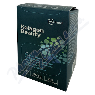 Kolagen Beauty biotin+vitamín C tbl.110 AGmed