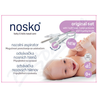 Nosko Original set odsávačka nosn.hlenů na vysavač