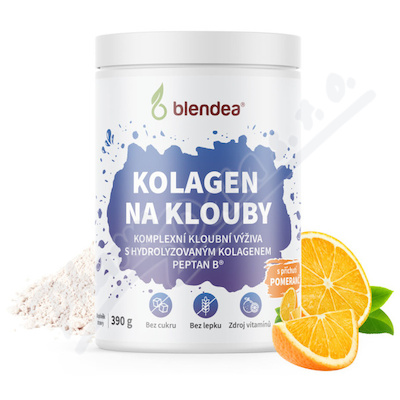 Blendea Kolagen na klouby pomeranč 390g
