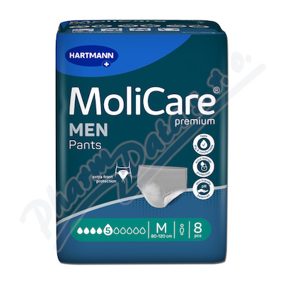 Hartmann MoliCare Men absorpční kalh.5k M 8ks