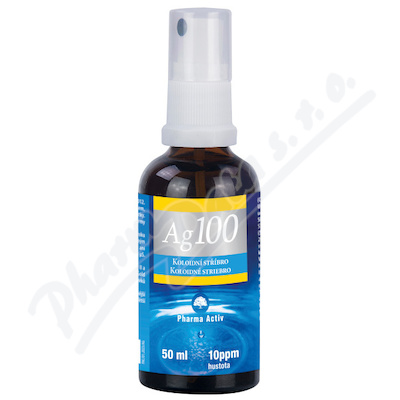 Koloidní stříbro Ag100 10ppm spray 50ml