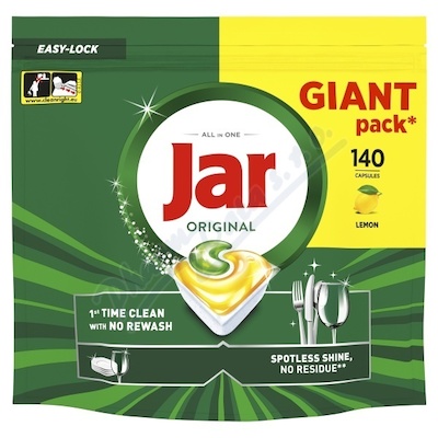 Jar Original Lemon kapsle do myčky 140ks