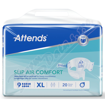 Kalhotky absorp.Attends Slip Air Comfort 9 XL 20ks