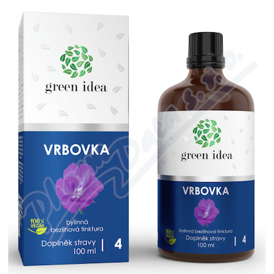 Green idea Vrbovka bylinná bezlih.tinktura 100ml