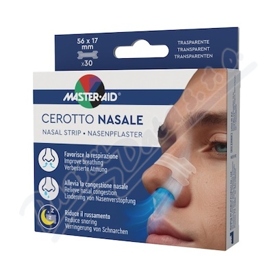 Master Aid Nosní náplasti 56x17mm 30ks