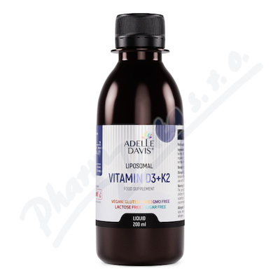Adelle Davis Liposomal vitamin D3+K2 200ml