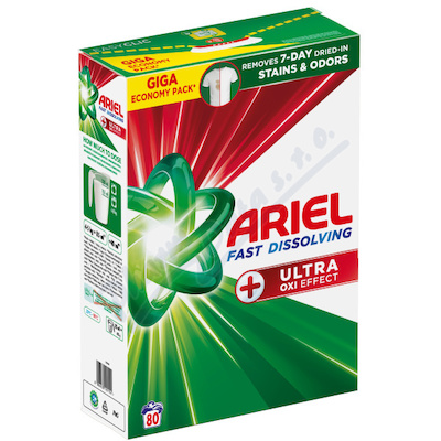 Ariel Plus Ultra Oxi Effect prášek na praní 4.4kg