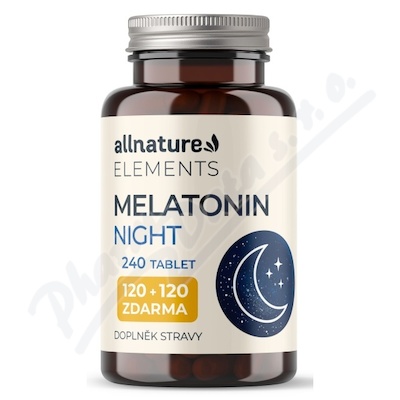 Allnature Elements Melatonin Night tbl.120+120