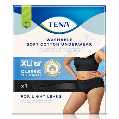 TENA Washabl.Soft Cott.Under.XL čer.ink.kalh.84684