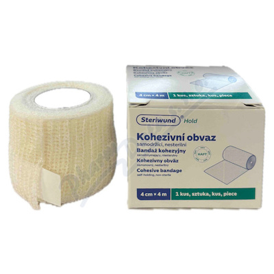 Kohezivní obvaz samodržící nester.4cmx4m Steriwund
