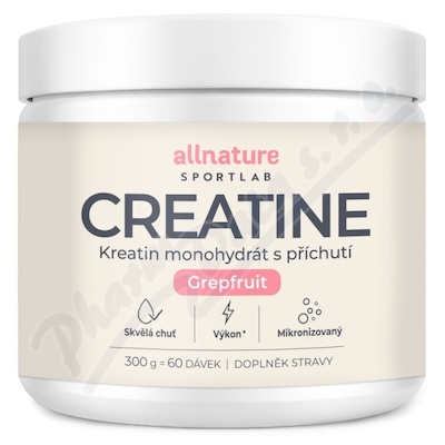 Allnature Sportlab Creatine monohydrát grep 300g