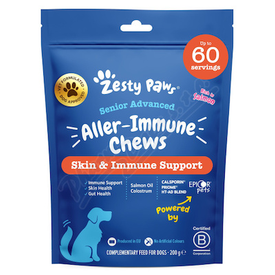 Zesty Paws Senior Advanc.Allergy&Immune Chews 60ks