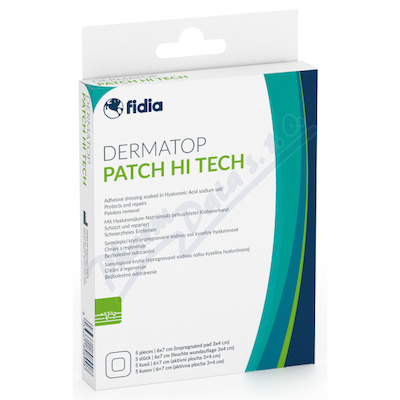 DERMATOP patch hi tech 6x7cm 5ks