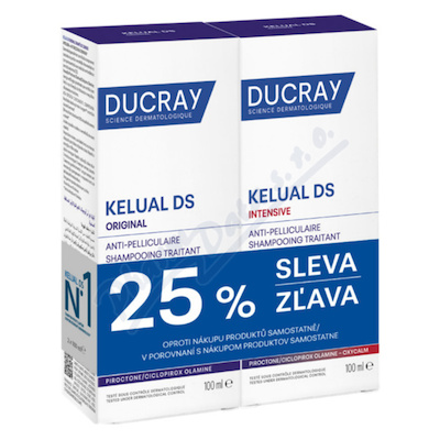 DUCRAY Kelual DS Intens.100ml+DS Origin.šamp.100ml