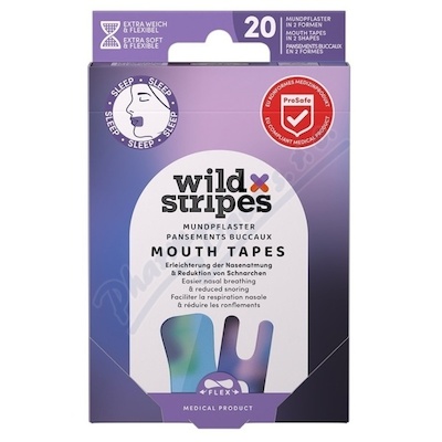 Wild Stripes Mouth Tapes 20ks