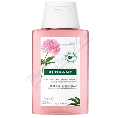 KLORANE Zklidňující šampon s bio pivoňkou 100ml