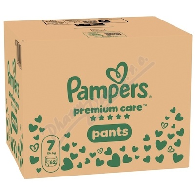 Pampers Premium Care Pants 7 pl.kalh.15+ kg 62ks