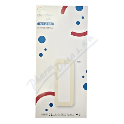 Clevecare Cleveflex Plus silik.krytí 10x25cm 10ks
