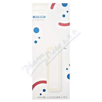 Clevecare Cleveflex Plus silik.krytí 10x30cm 10ks